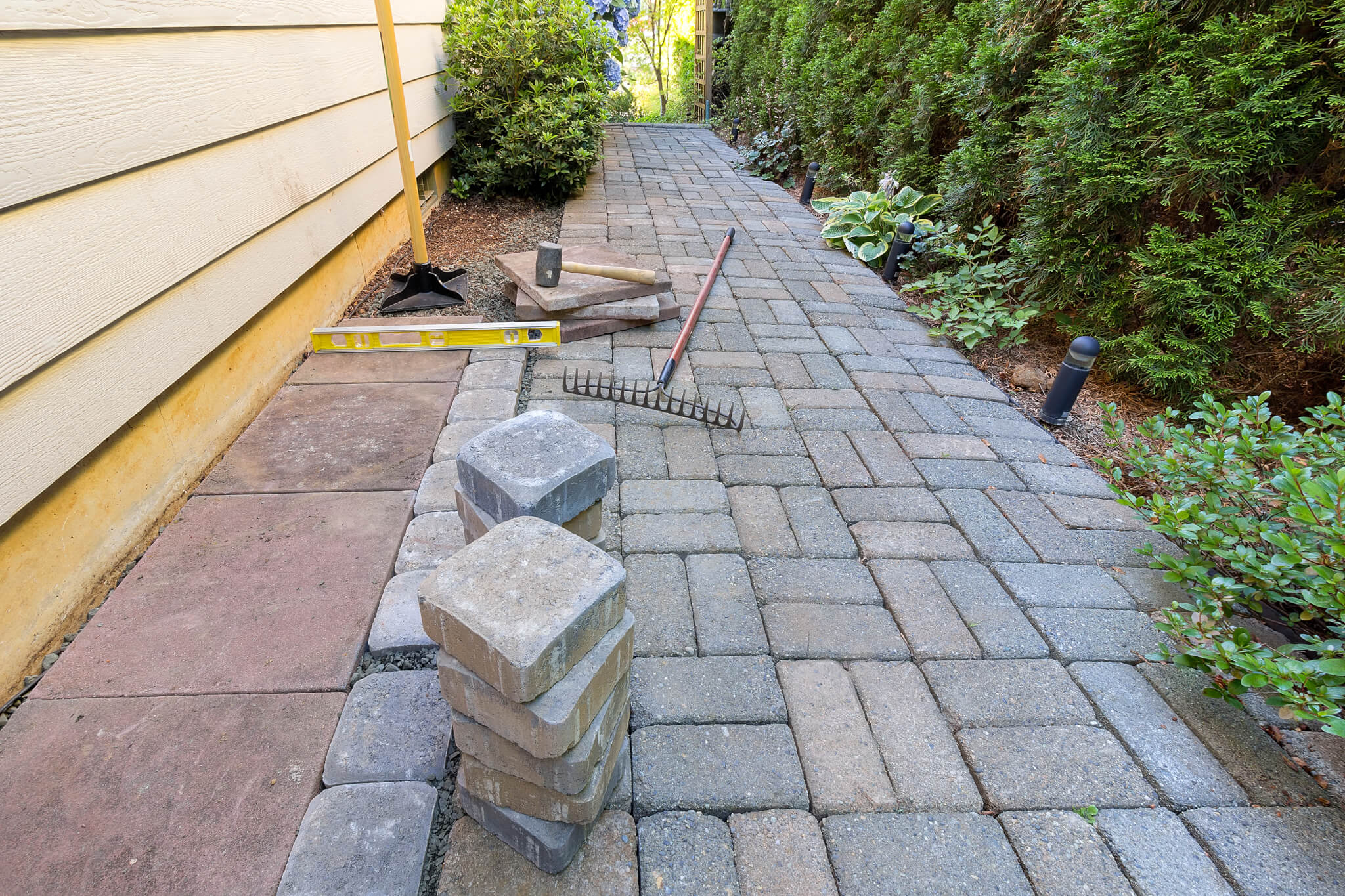 Hardscaping in Roanoke project 3