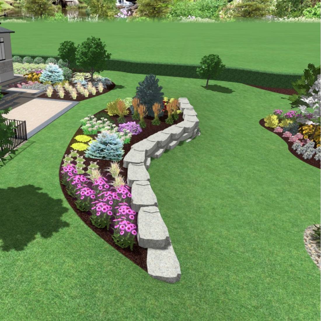 Landscape Design in Keller project 2